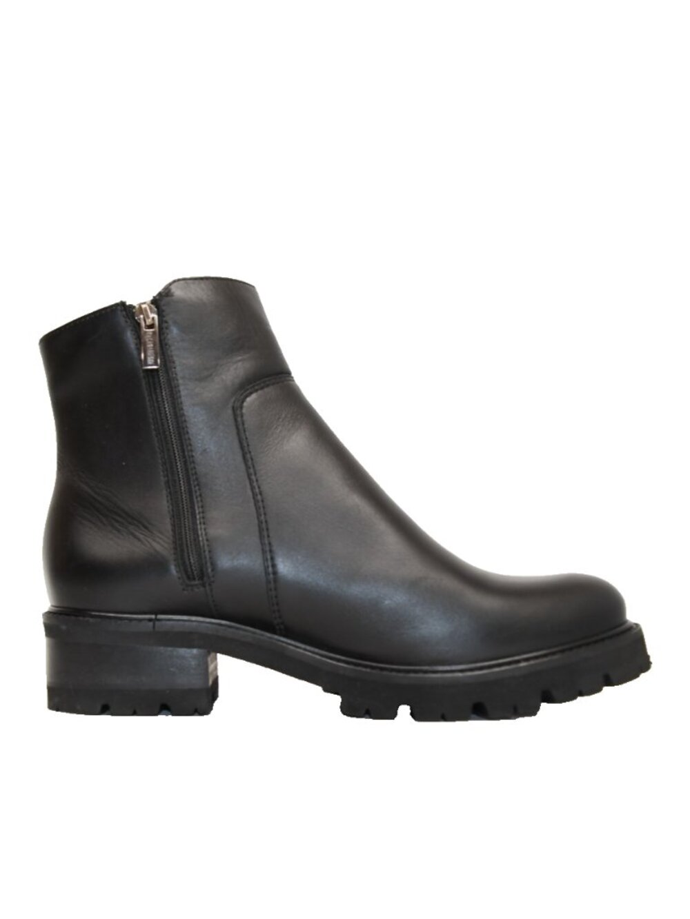 New! La Canadienne Black Cici City Dry Lug Sole Waterproof Leather 9.5 DD514A - Picture 4 of 7